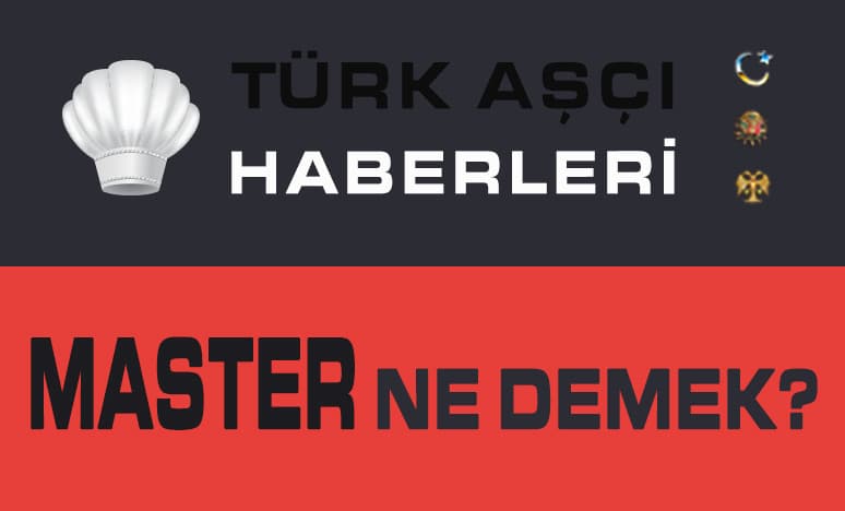 Master Ne Demek?