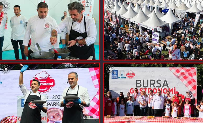 Bursa Gastronomi Festivalinin Tadı Damaklarda Kaldı