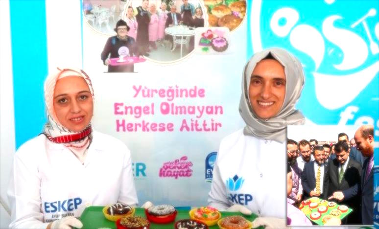 Eyüp Belediyesi'nin Festival Standı İlgi Odağı Oldu