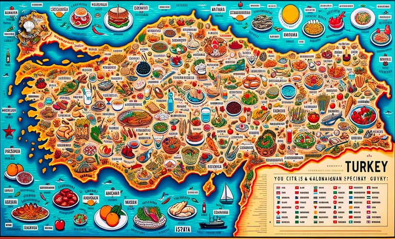 Gastronomi Haritamızda En Önemli Şehirler Özellikleri 