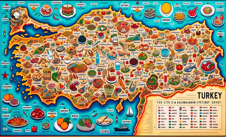 Gastronomi Haritamızda En Önemli Şehirler Özellikleri 