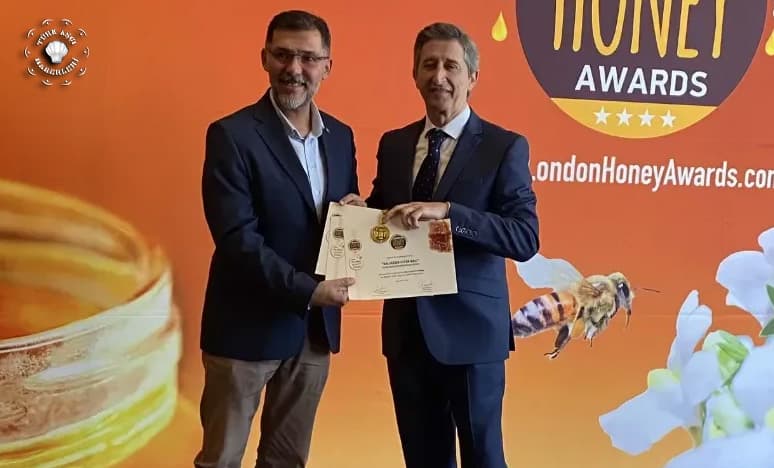 Balıkesir Balı Londra'dan Altın Lezzet Ödülü Aldı