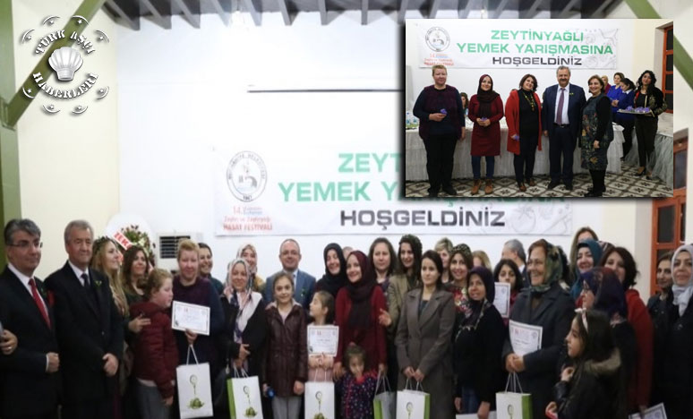 Burhaniye'de En Güzel Zeytinyağlı Yemek Yapmak İçin Yarıştılar