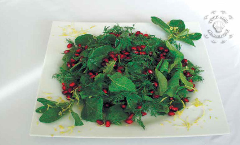 Ekşili Bakla Yaprağı Salatası Tarifi