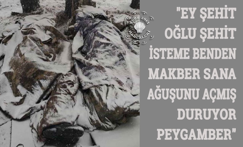 İki Askerimiz Donarak Şehit Oldu