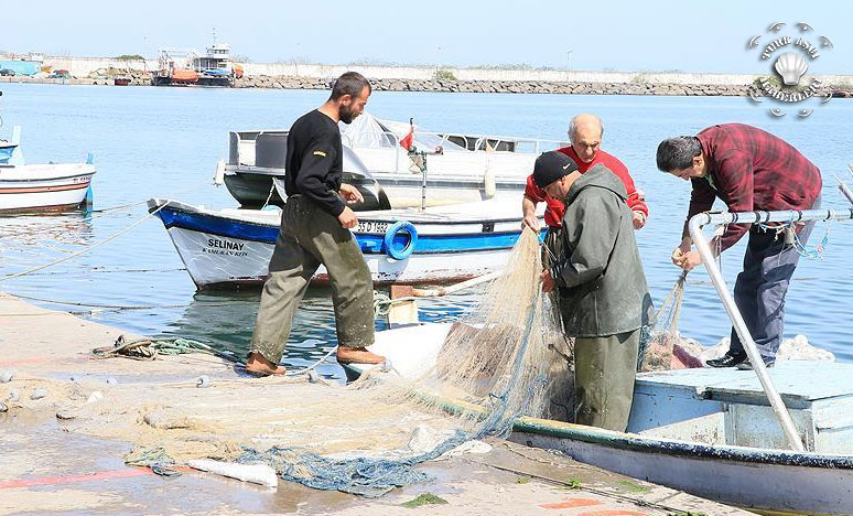 Karadeniz'de Balık Ağları Toplandı