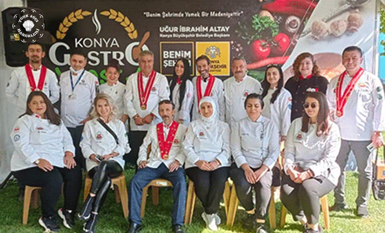 Konya Gastrofest 'te Madalyalar Sahiplerini Buldu