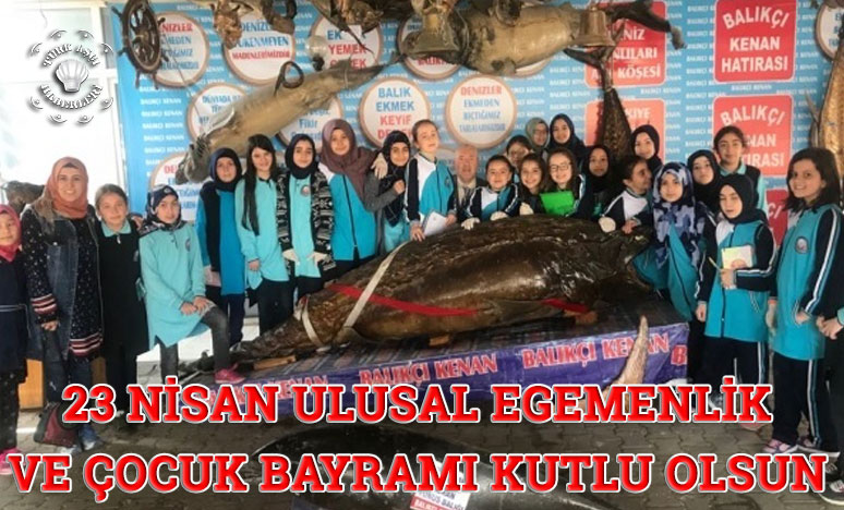 'Çocuk Bayramı'nı Balık Müzesinde Kutladılar