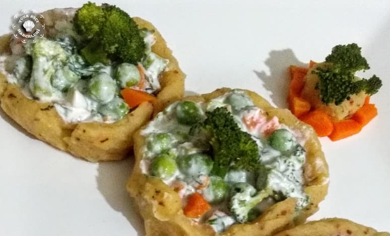 Patates Çanağı'nda Yoğurtlu Brokoli Nasıl Yapılır?