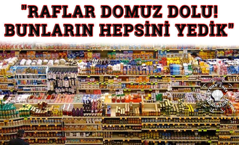 Raflar Domuz Dolu! Bunların Hepsini Yedik