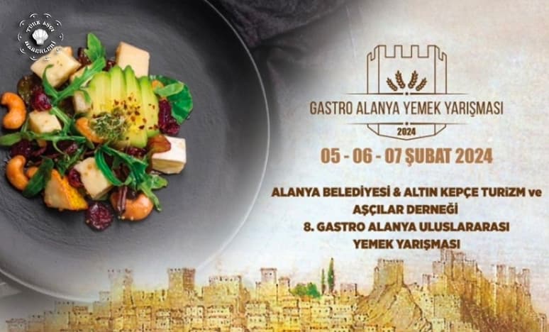 Uluslararası Gastro Alanya Yemek Yarışması Başladı