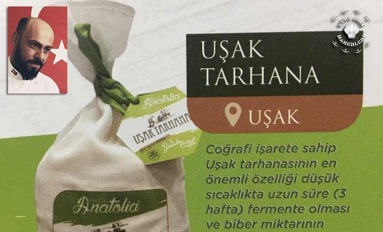 Uşak Tarhanası Dünya Sofralarında