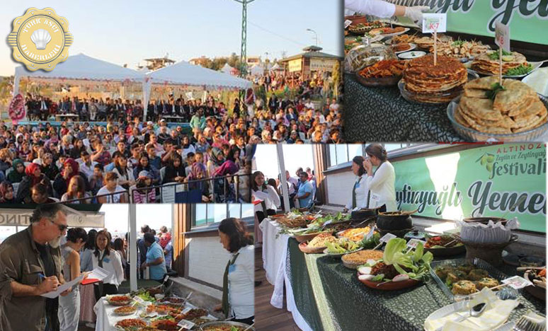 Zeytin Ve Zeytinyağı Festivali'nde Yemek Yarışması Düzenlendi