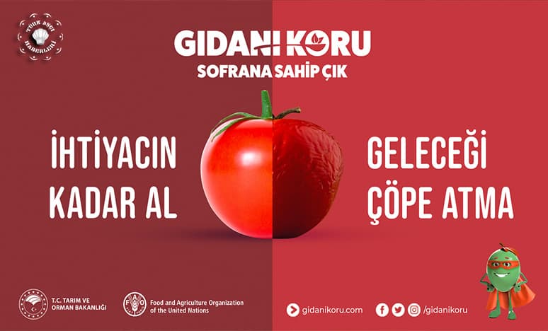 Gıdanı Koru Sofrana Sahip Çık....