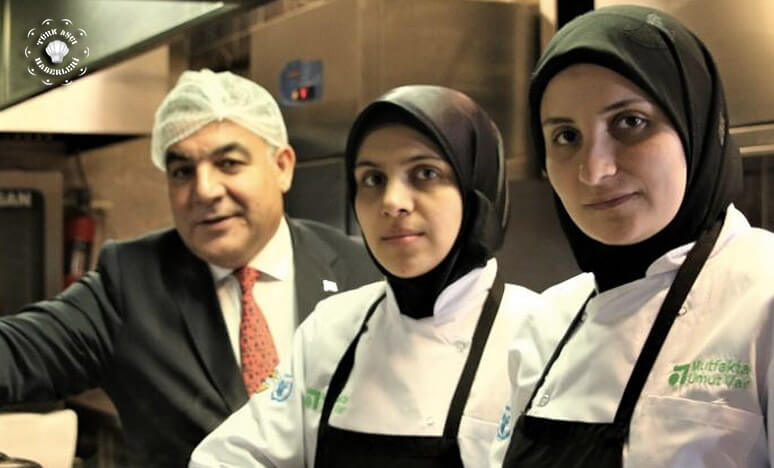 Şef Ebru Baybara Demir "Mutfakta Umut Var Projesi" Başarılı 